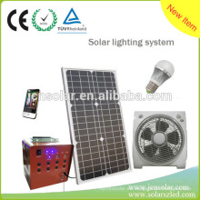 Generador de energía solar portátil con batería y cargador